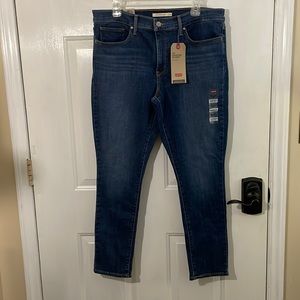 Levi Strauss 311 Shaping Skinny Jean, Blue, Size 16 Medium, NWT